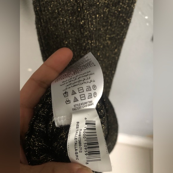 BCBGeneration Bodycon Sparkle Sweater Dress size S - Picture 5 of 5